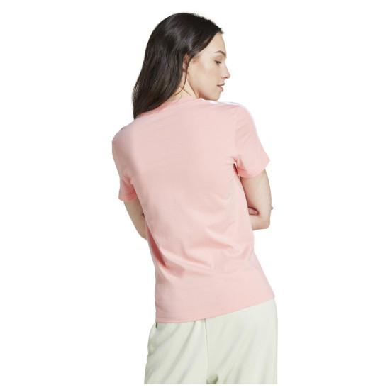 Adidas Γυναικεία κοντομάνικη μπλούζα Essentials Slim 3-Stripes Tee